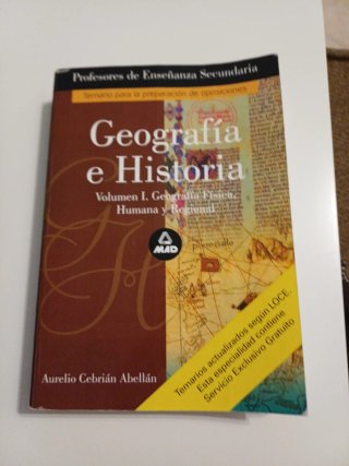 Geografía e Historia temario de la prueba A : t...