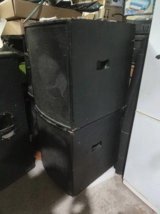 Subwoofer 18 pulgadas 900W 4ohm Altavoz LEM.