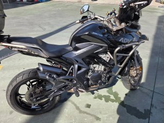 Moto Zontes T310 Adventure Negra