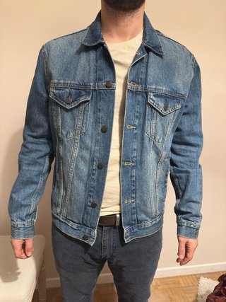 Chaqueta vaquera hombre Zara