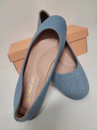 Bailarinas Denim Sin Estrenar. N° 38