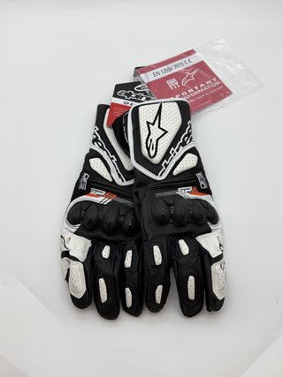 Guantes Alpinestars SP-8 V3 Blanco