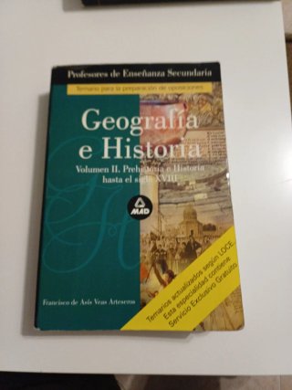 Geografía e Historia temario de la prueba A : t...