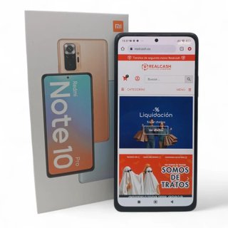 SMARTPHONE REDMI NOTE 10 PRO 8GB/128GB GRIGIO + SCATOLA