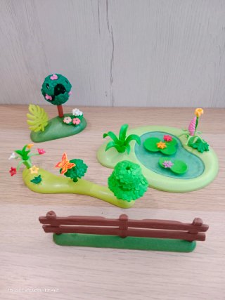 Set di Accessori Playmobil Giardino