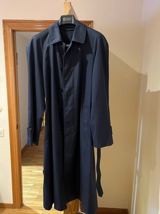 Gabardina azul Emidio Tucci