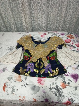 Traje de Fallera Siglo XIX, con corpiño de manga.