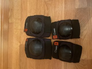 Set de Protecciones Oxelo (Rodilleras y Coderas)