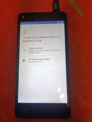 Móvil bq Aquaris U Lite Negro