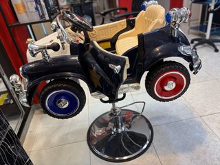 Silla de Peluquería Infantil Coche Policía