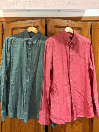 2 Camisas Massimo Dutti Talla L