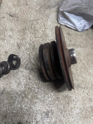 Polea de cigüeñal para Nissan Patrol SD33