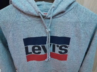 Sudadera Levi's Gris Talla S original