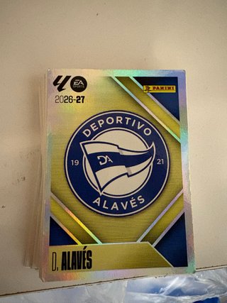 Lote 52 Cromos La Liga Este 2026-2027