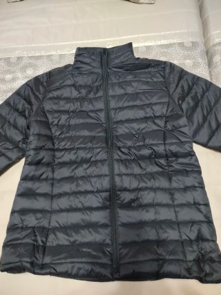 Abrigo Acolchado Negro Talla 44/46