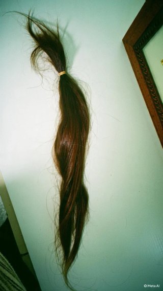 Coleta de Pelo Natural 30 cm