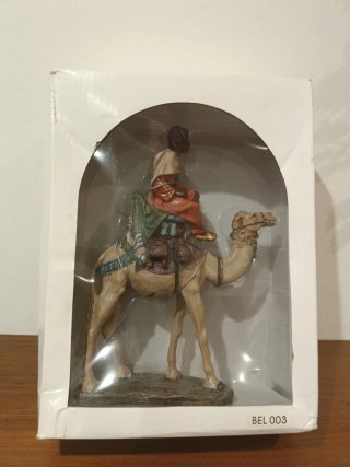 Rey Mago Baltasar en Camello - Belén J.L. Mayo