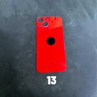 Cristallo posteriore iPhone 13 Rosso