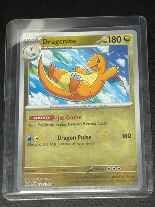 Carta Pokémon Dragonite 149/165