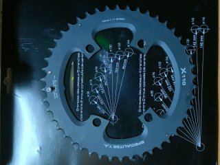 Plato de bicicleta Specialites T.A. 46T