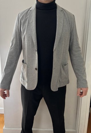 Americana casual gris HM Hombre