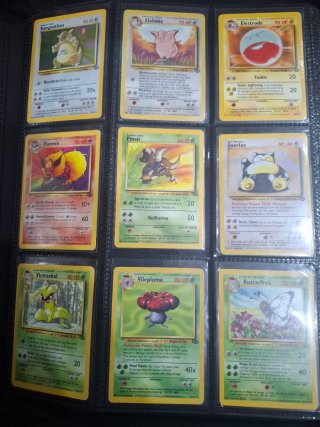 Lote 55 Cartas Pokémon Jungle