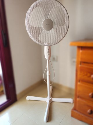 Ventilador de Pie Equation Blanco