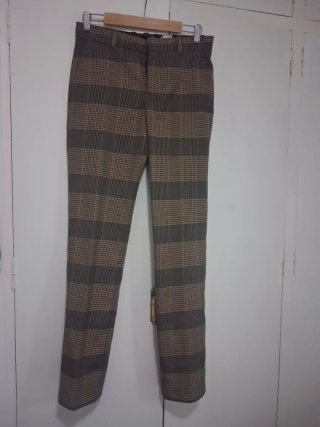 Pantalón Zara Cuadros Talla XS