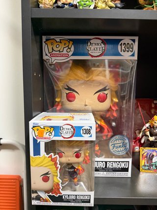 Pack funko demon slayer rengoku