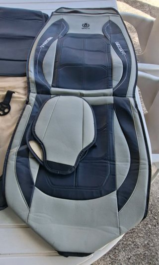 2 Fundas de Asiento Delanteras en Piel
