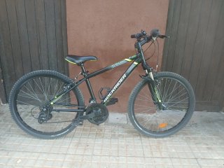 Bicicleta de Montaña Rockrider Negra