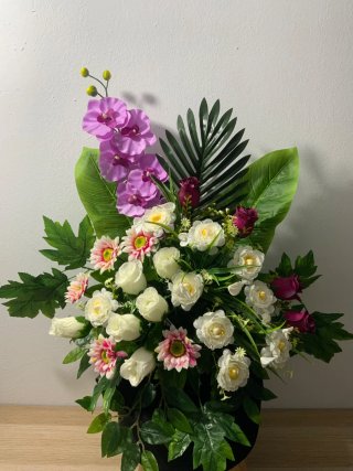 Centro de Flores Artificiales Decorativo