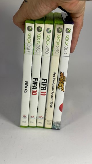 Lote de 5 juegos para Xbox 360