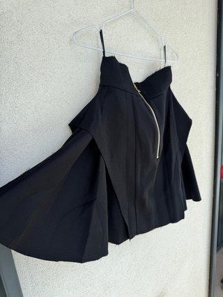 Falda Negra con Cremallera S-M