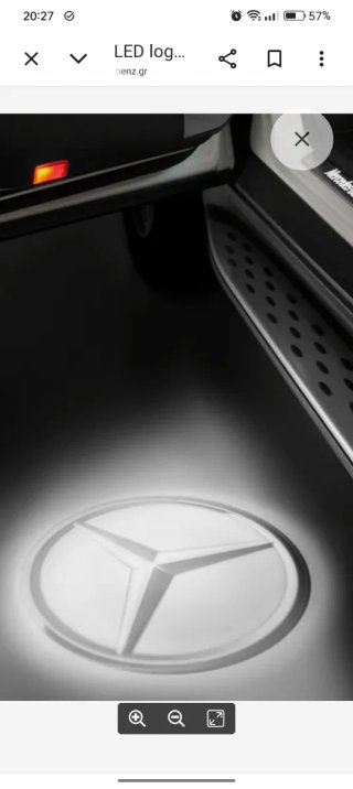Proyector LED Logo Mercedes-Benz para Puerta
