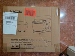 Batidora amasadora Vezzio