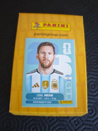 Cromo Lionel Messi Panini Mundial 2026