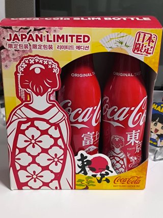Confezione da 3 bottiglie Coca-Cola Slim Edizione Tokyo