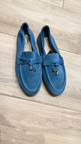 Mocasines de mujer azules