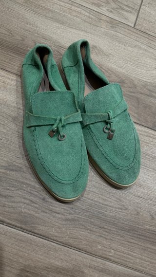 Mocasines Verdes de Mujer