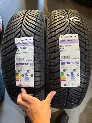 2 Neumáticos Michelin CrossClimate 3 205/55R17