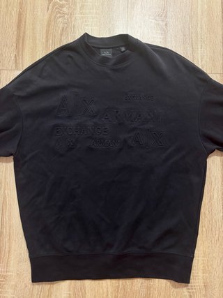 Sudadera Negra Armani Exchange