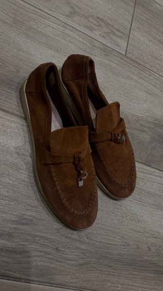 Mocasines de mujer marrones