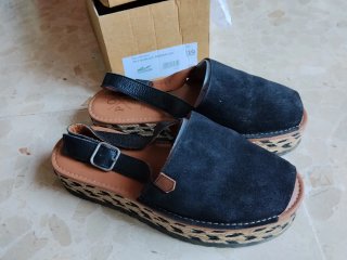 Sandalias menorquinas plataforma Popa t 39