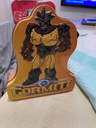 Salvadanaio Gormiti in metallo