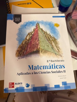 Matemáticas Aplicadas a las Ciencias Sociales I...
