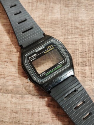 Scatola Orologio Casio F-79W Japan O, Anni '80