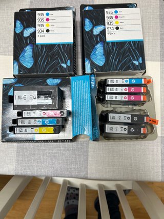 Cartuchos de tinta HP 934 y 935