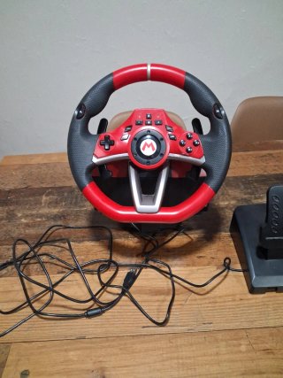 Volante y Pedales Mario Kart para Nintendo Switch