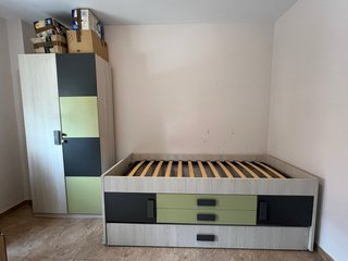 Conjunto Juvenil: 2 Cama Nido y Armario